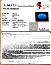 5.79/CT Natural Turquoise Gemstone